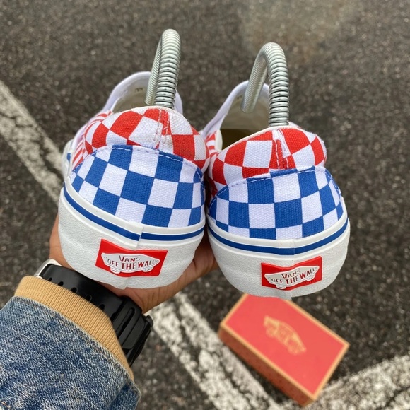 Vans “USA CHECKERED” • Women’s Sz 7 & 7.5 - Picture 4 of 6
